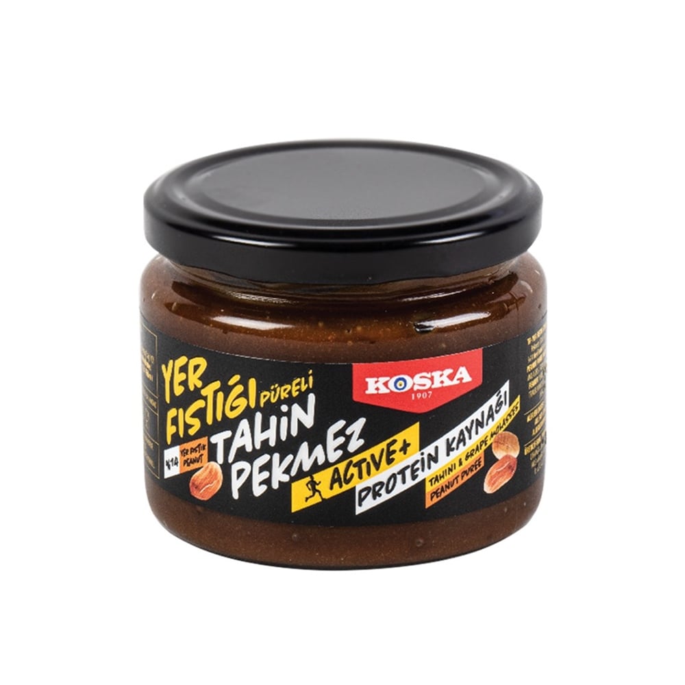 Koska Tahin Pekmez Yer Fıstığı Püreli 320 Gr.Cam
