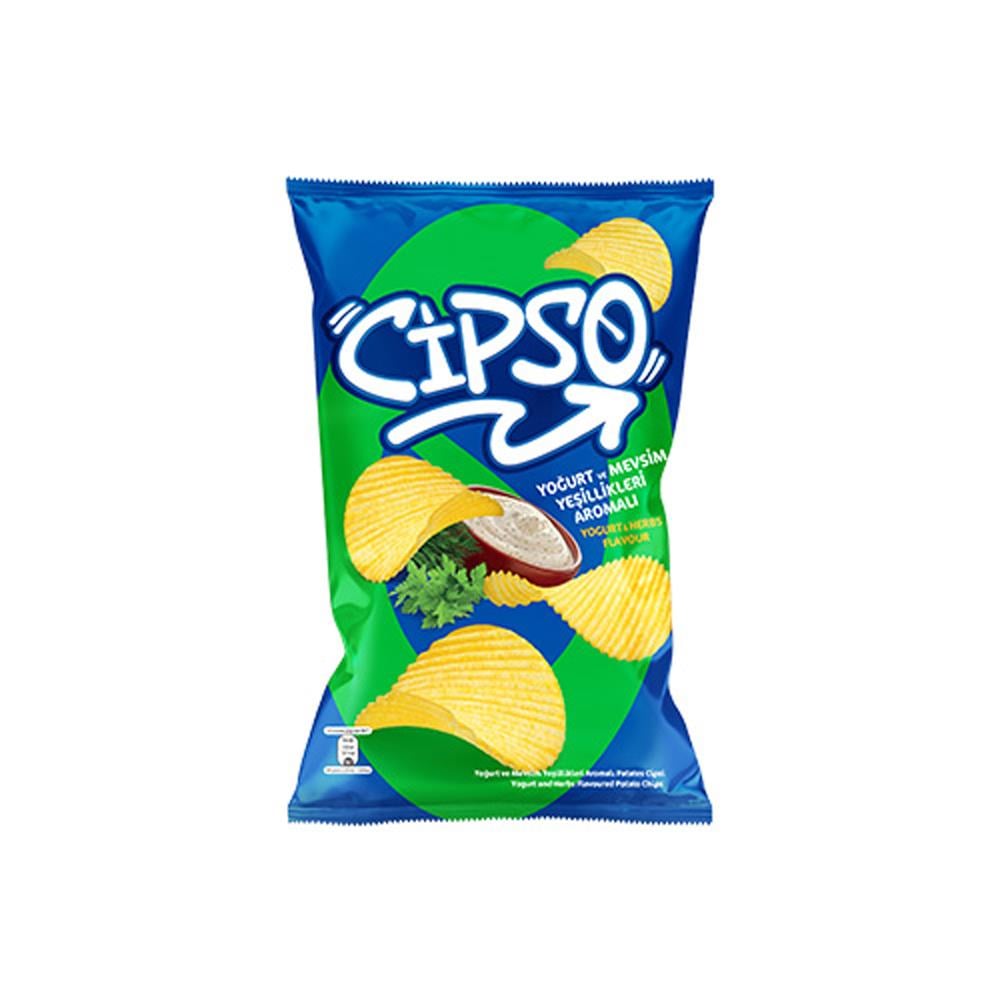 CipsLAYS YOĞURT VE MEVSİM YEŞİLLİKLİ 160 GR