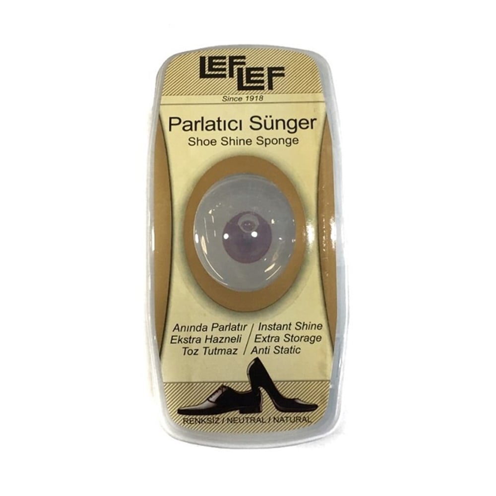 Lefflef Depolu Ayakkabı Süngeri Renksiz