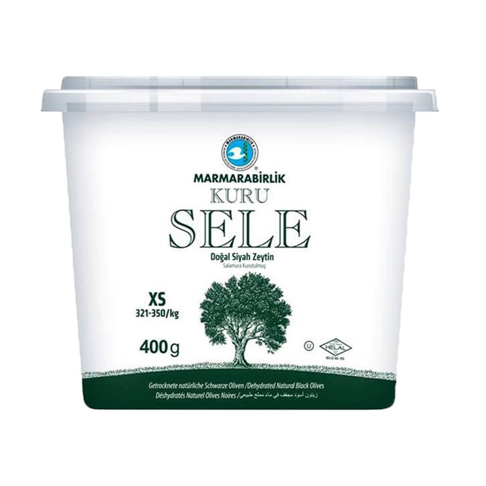Marmara Birlik Kuru Sele Zeytin (XS) 400 Gr