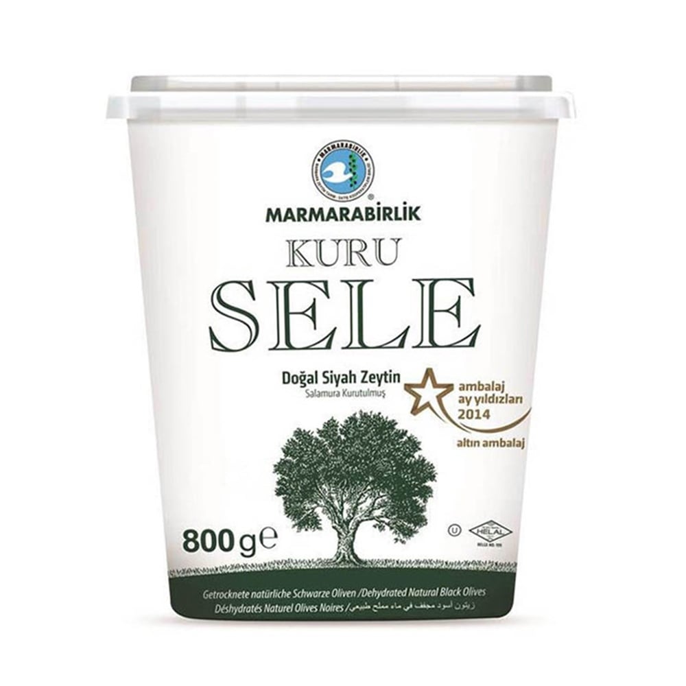 Marmara Birlik Kuru Sele Zeytin (XS) 800 Gr
