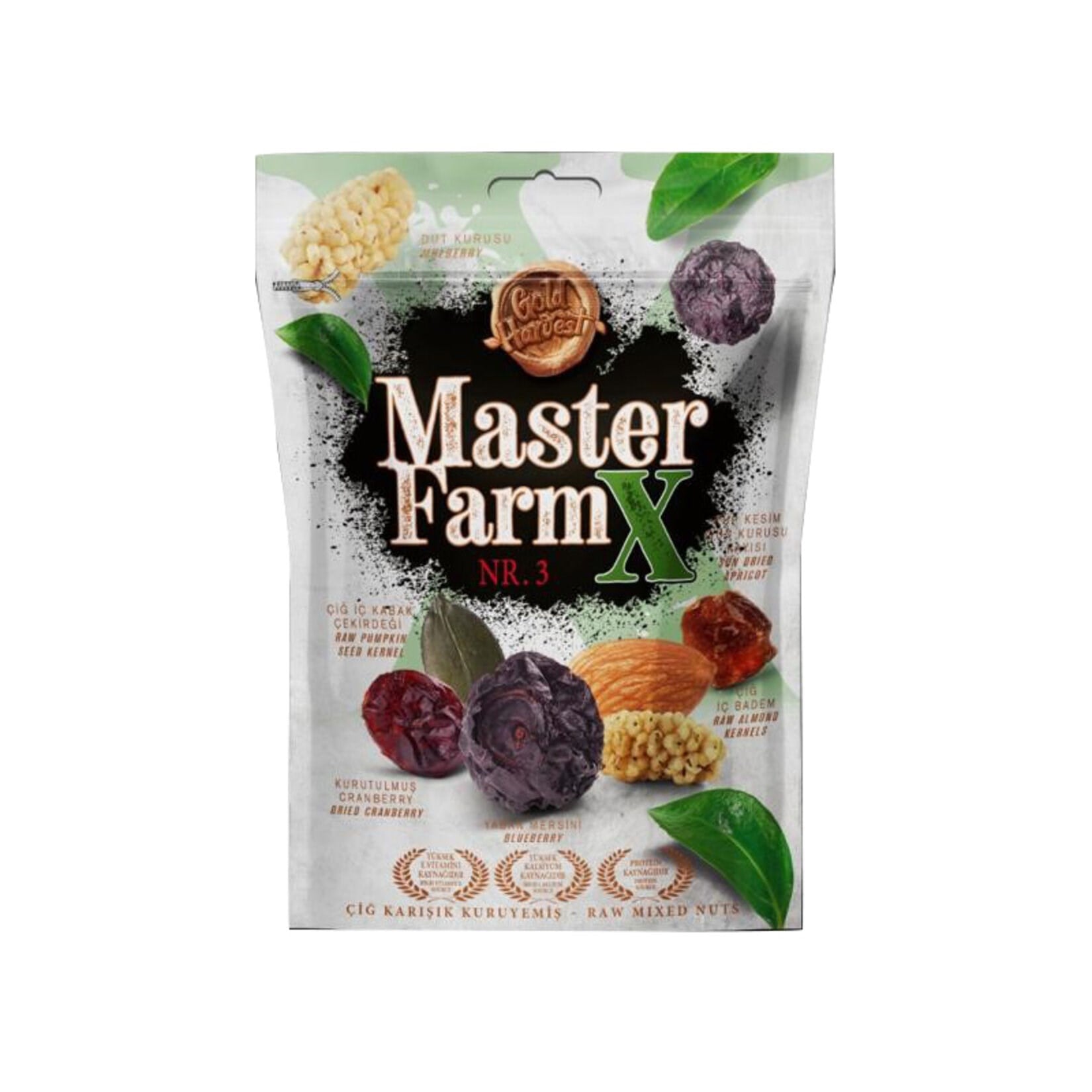 Karışık KuruyemişMaster Farm X Karışık Kuruyemiş Nr.3 140 g