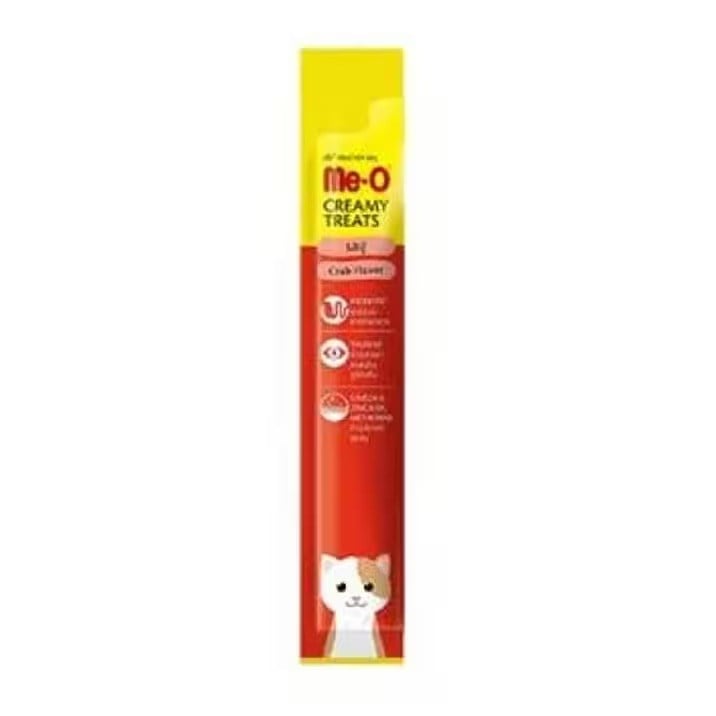 Kedi Ödül MamasıMe-o Yengeçli Kedi Likit Ödül Tekli 15 g