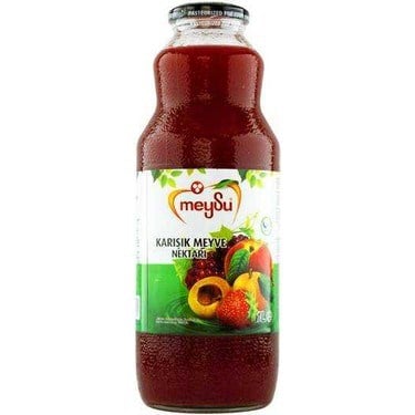 Meyve SuyuMeysu Karışık Meyve Nektarı Cam Şişe 1 L