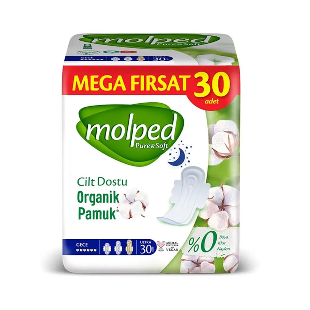 Ultra PedMolped Ultra Kanatlı Gece 30 lu Mega Paket