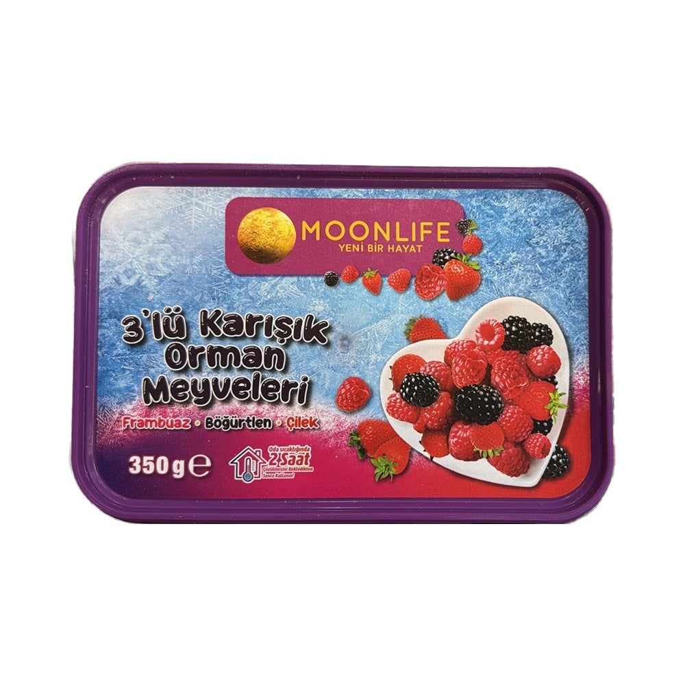 Sebze, MeyveMoonlife Donuk Karışık Orman Meyveleri 3 lü 350 g