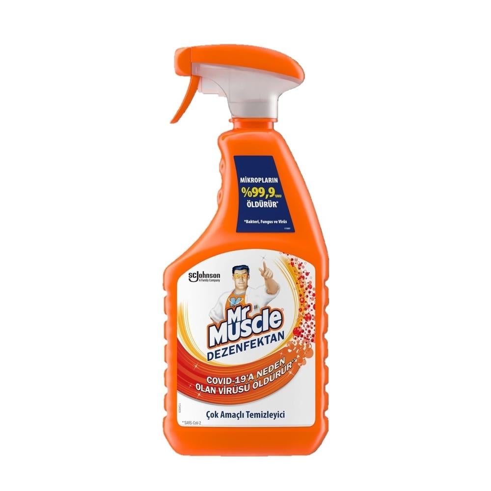 Mutfak ve Banyo TemizleyicilerMr Muscle Çok Amaçlı Temizleyici Sprey 750 Ml