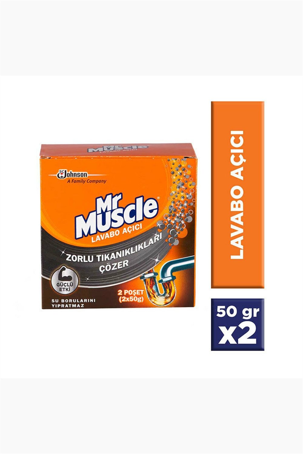 Mr.Muscle Lavabo Acıcı 2x70 Gr