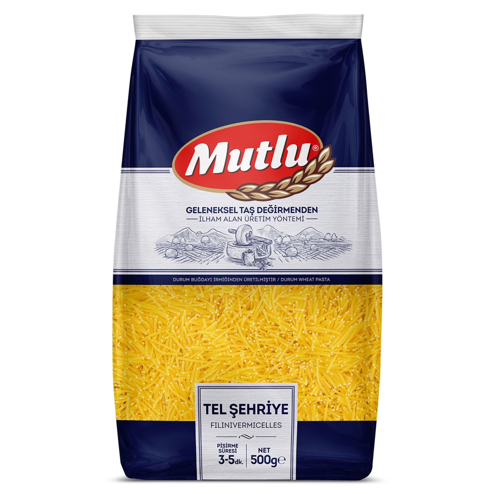 MakarnaMutlu Makarna Tel Şehriye 500 g