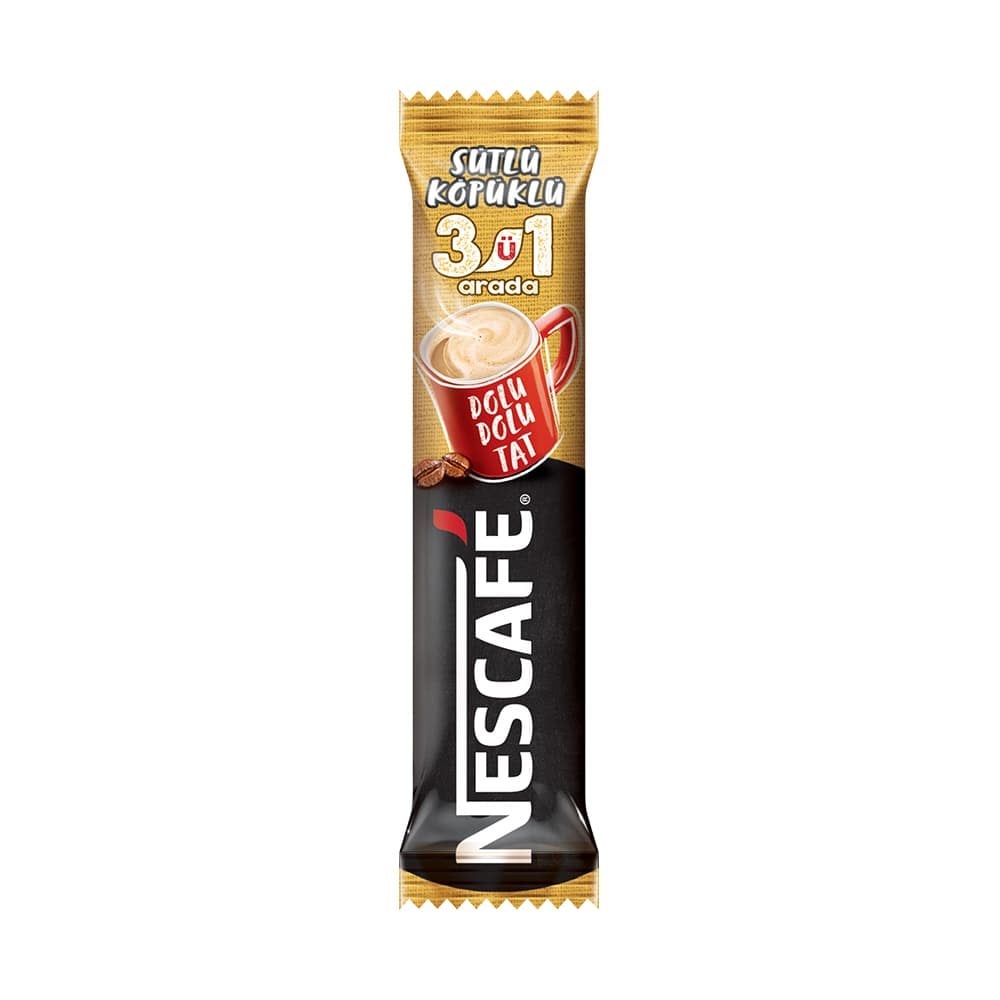Nescafe 3 U 1 Arada Sütlü Köpüklü