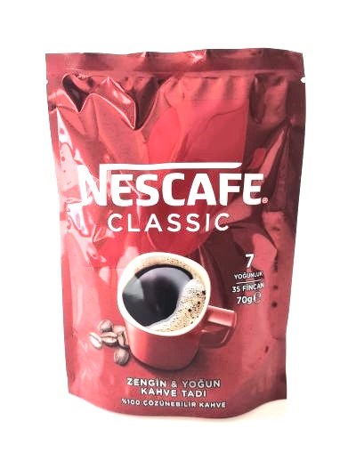 Hazır KahveNescafe Classic Kahve Ekonomik 70 Gr