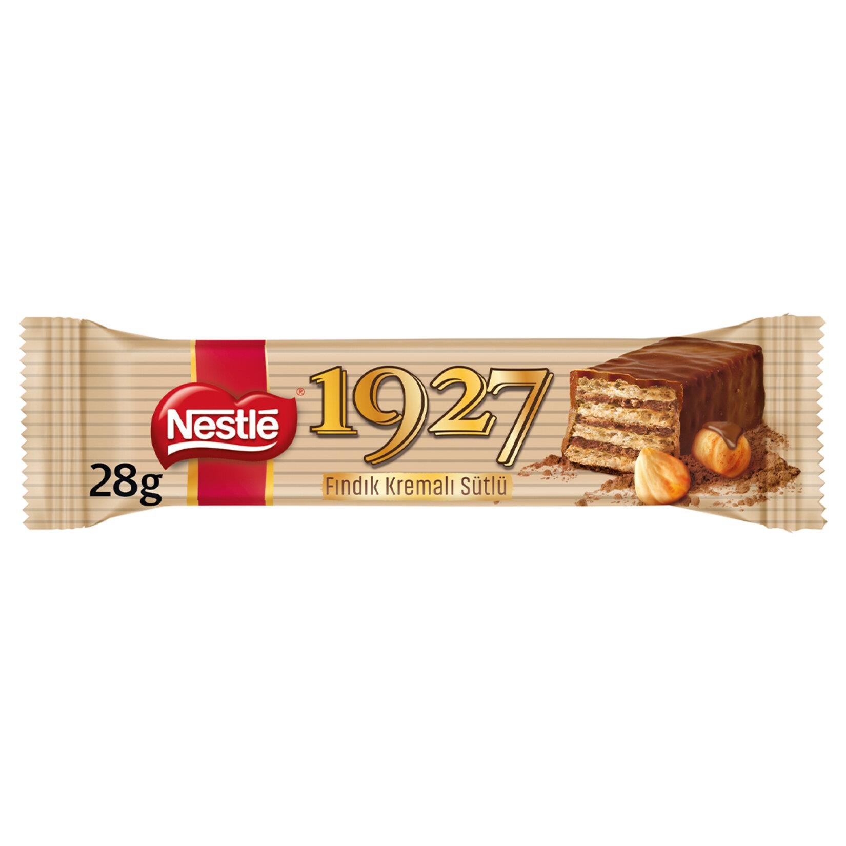 Nestle 1927 Fındık Kremalı Sütlü Çikolata 28 Gr