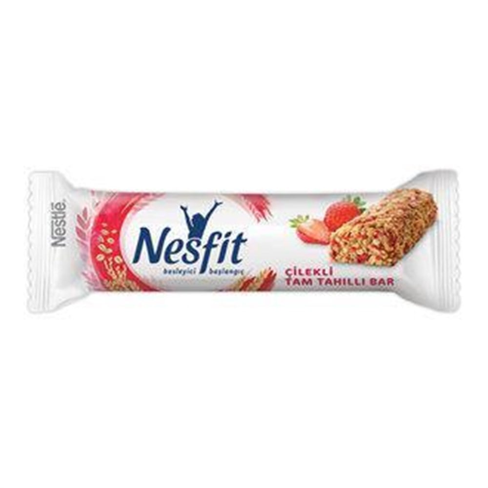 Nestle Nesfit Bar Çilekli Tam Tahıllı 23.5 Gr