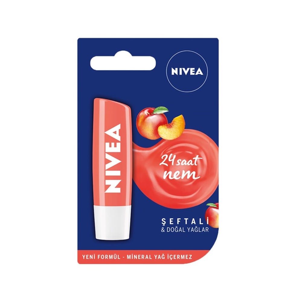 Nivea Dudak Bakım Kremi Şeftali