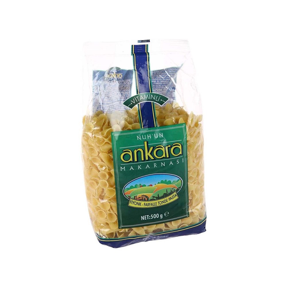 Nuh'un Ankara Fiyonk Farfalle Tonde - Pasta - Makarna 500g