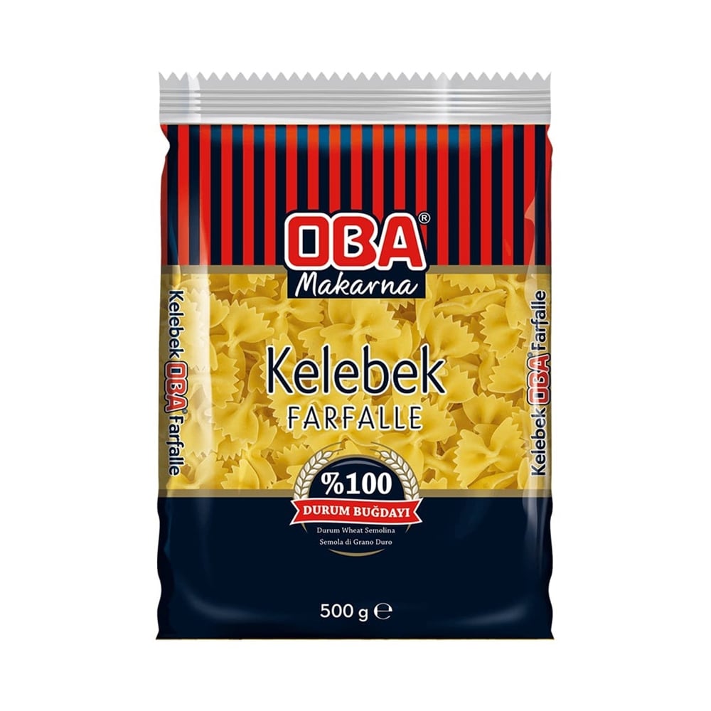 Oba Makarna Kelebek 500 Gr