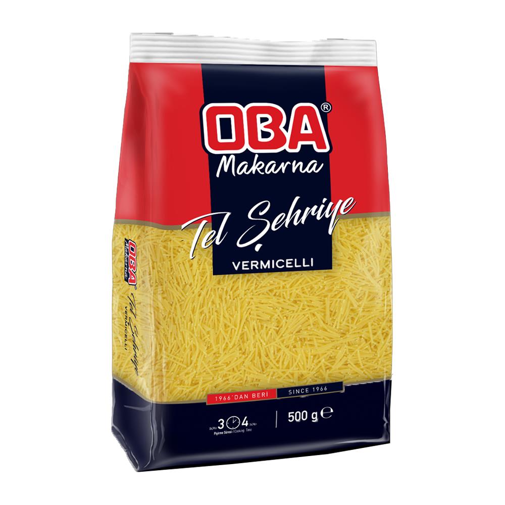 MakarnaOba Makarna Tel Şehriye 500 Gr