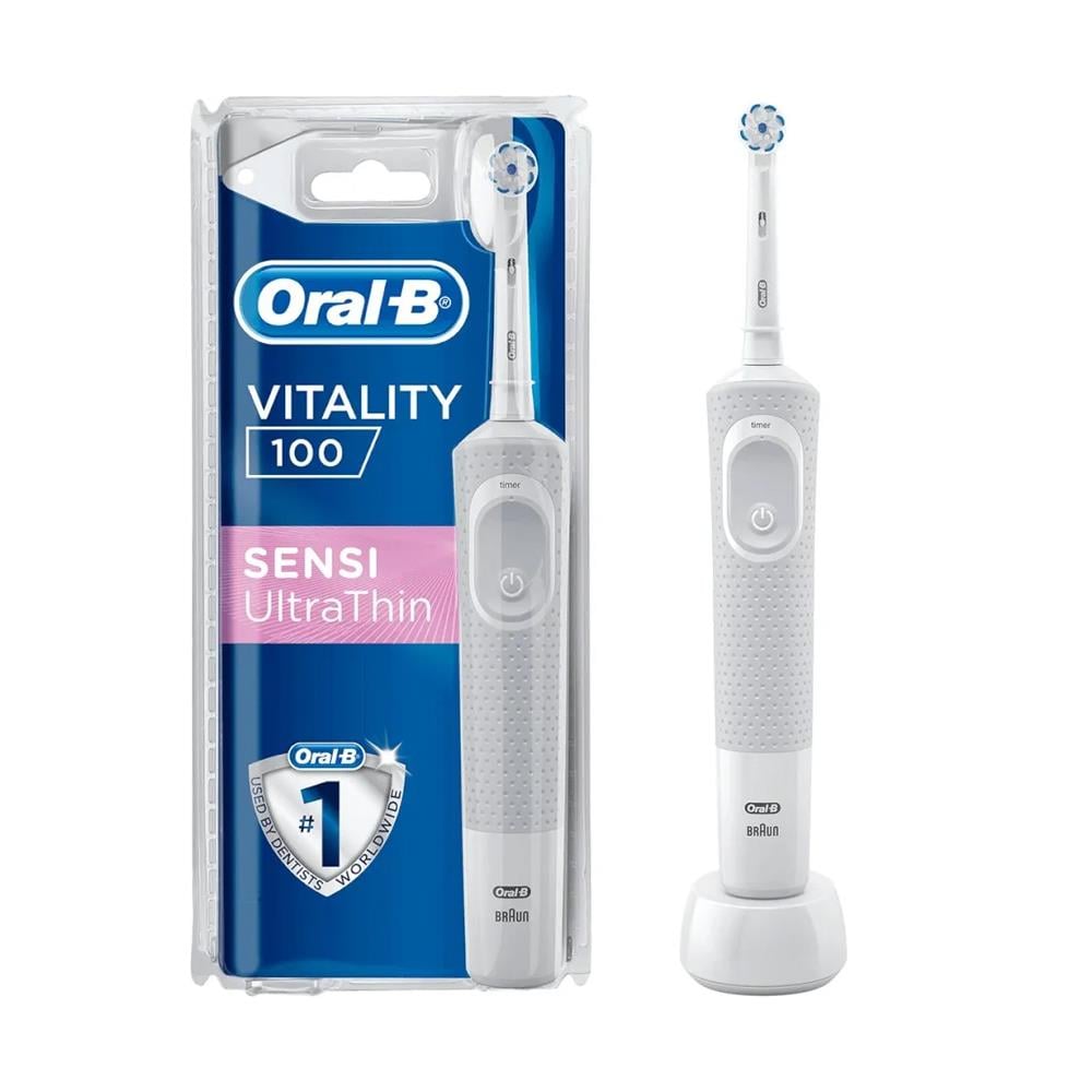 Diş FırçasıOral-B D100 Vitality Sensi Ultrathin White Box Şarjlı Diş Fırçası