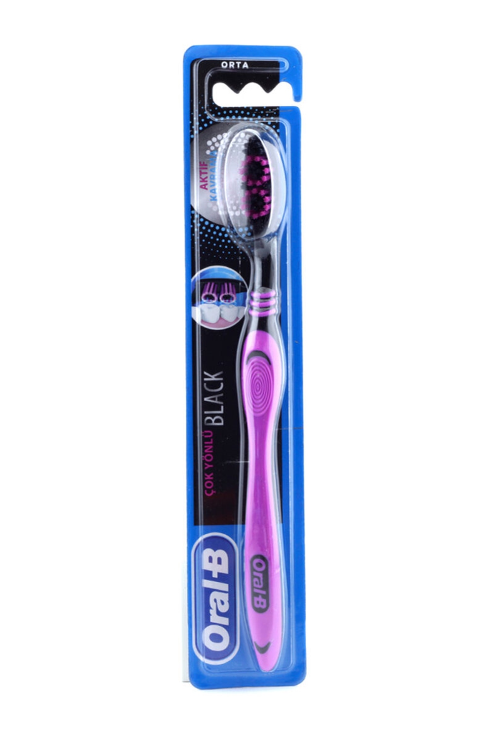 Oral-B Diş Fırcası Black Çok Yönlü Orta