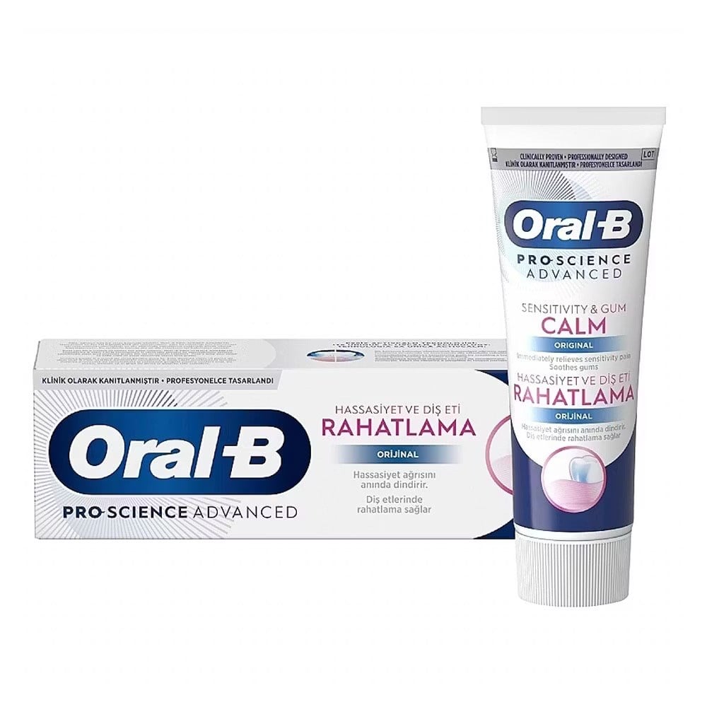 Diş MacunuOral B Diş Macunu Pro-Science Advanced Diş Eti ve Hassasiyet 75 ml