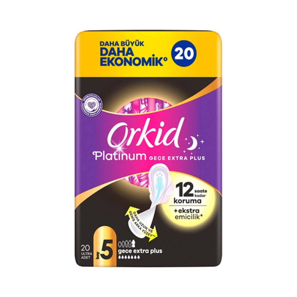 Ultra PedOrkid Platinum Dörtlü Gece Extra 20 li