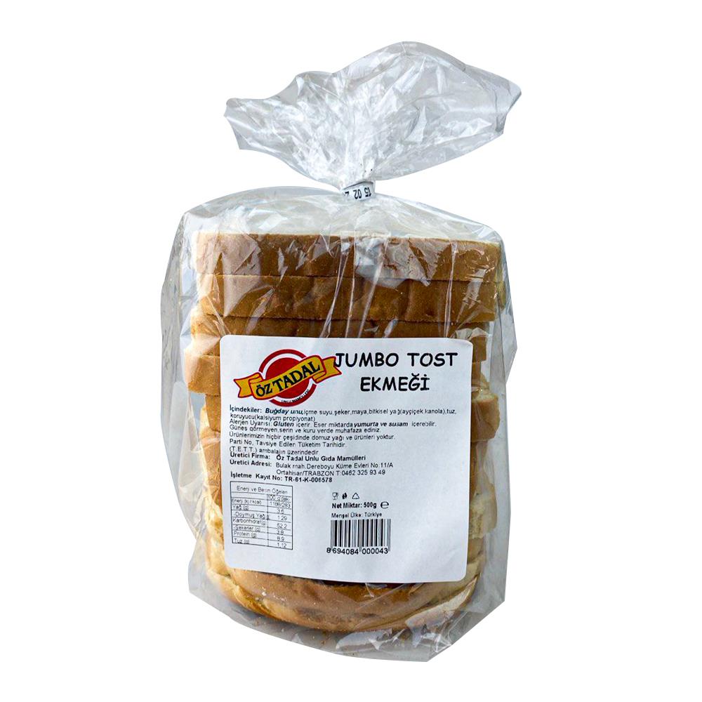 EkmekÖztadal Jumbo Tost Ekmeği 500 gr