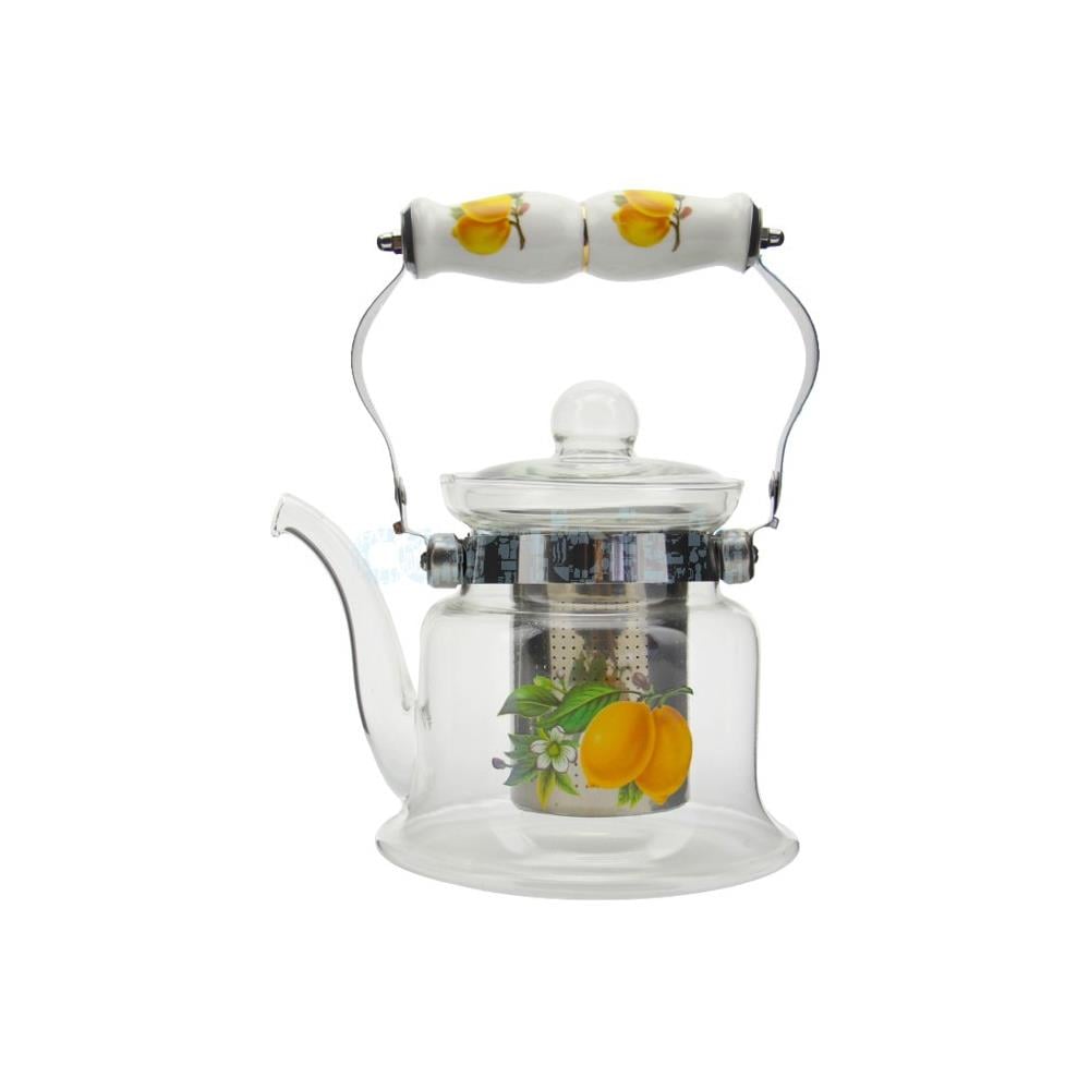 DemlikPaçi Cam Demlik 600ml Isıya Dayanaklı
