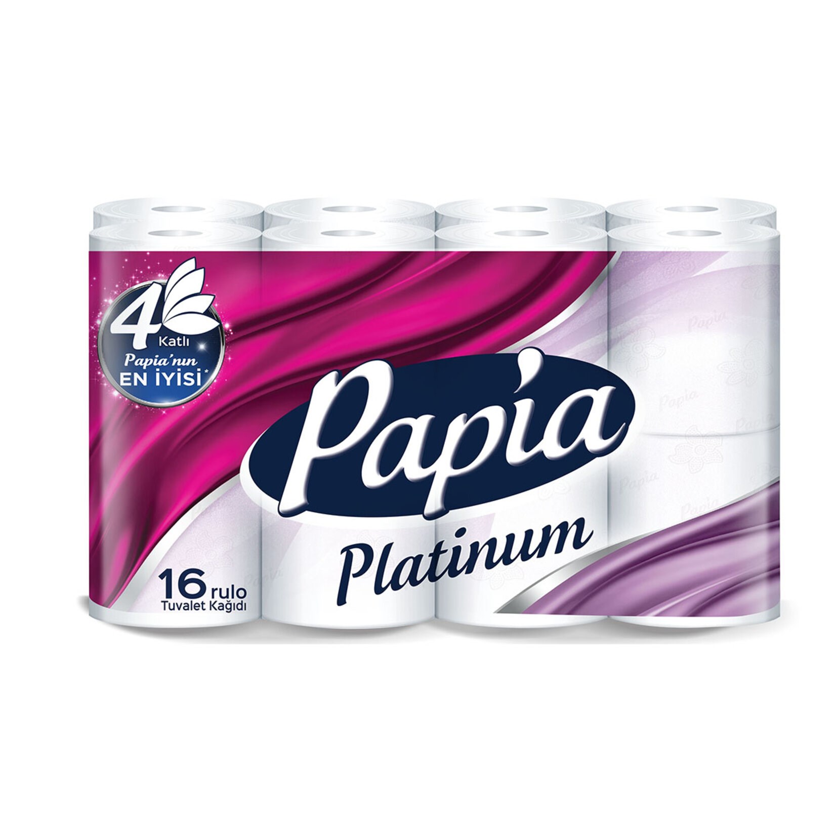 Tuvalet KağıdıPapia Platinum Tuvalet Kağıdı 16lı