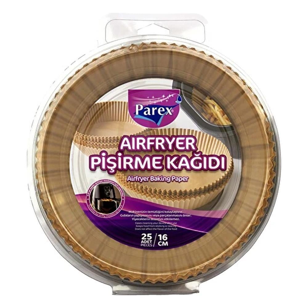 Pişirme KağıdıParex Airfryer Pişirme Kağıdı 16 cm 25 li