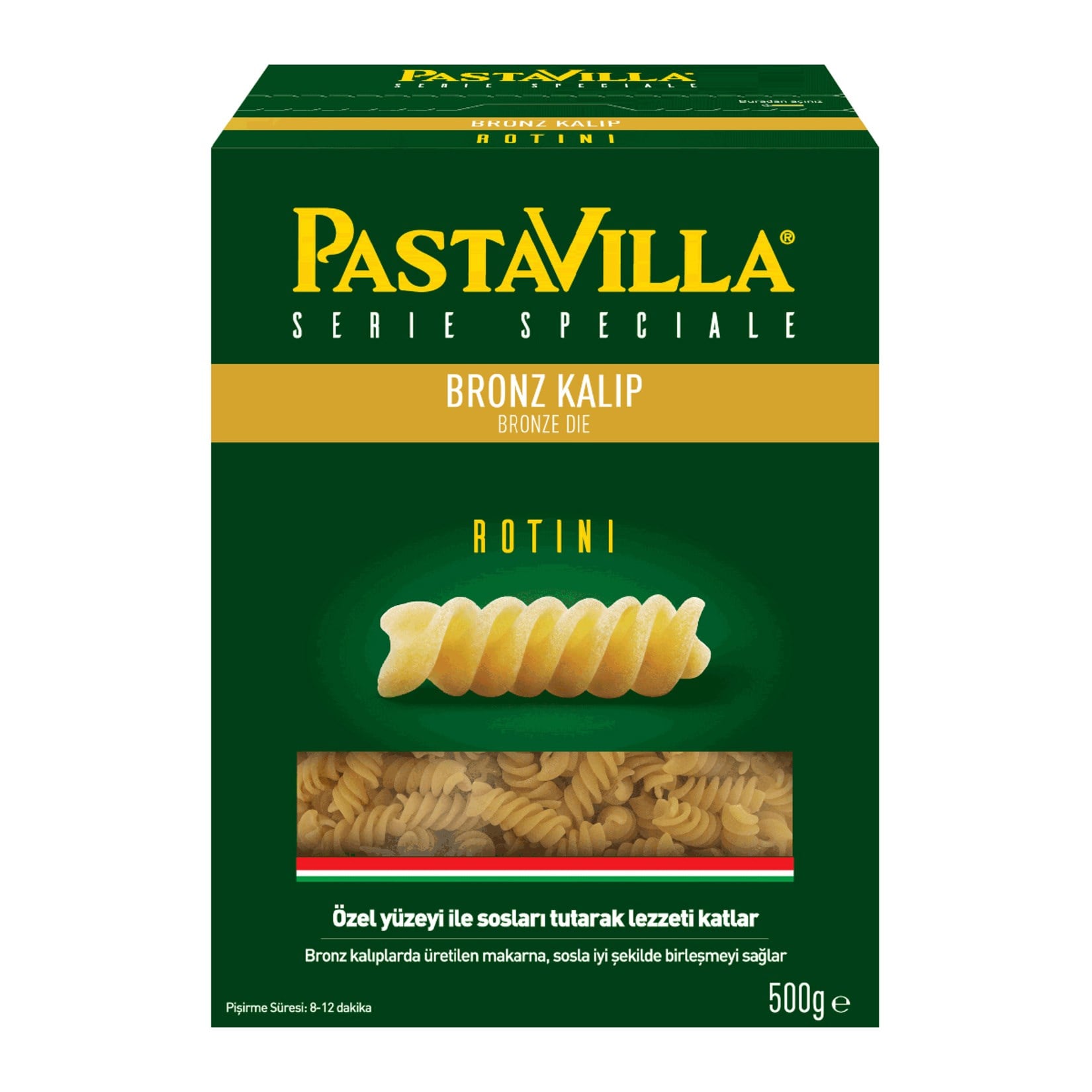MakarnaPastavilla Makarna Bronz Rotini 500 g