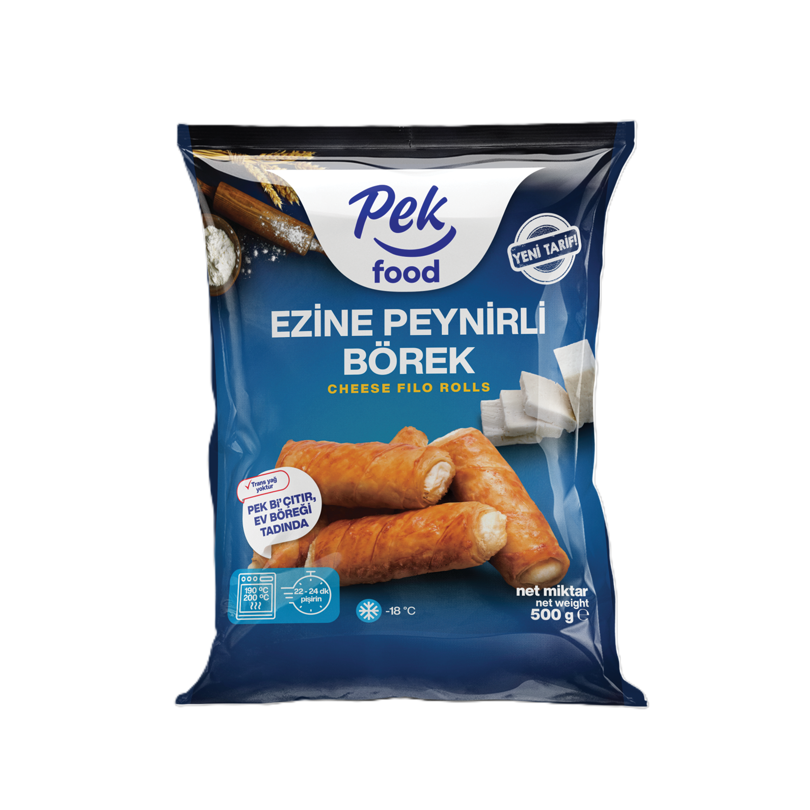 Hamur İşleriPek Food Ezine Peynirli Katmer Börek 580 g