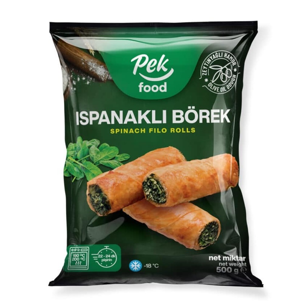 Pek Food Ispanaklı Börek 500 Gr