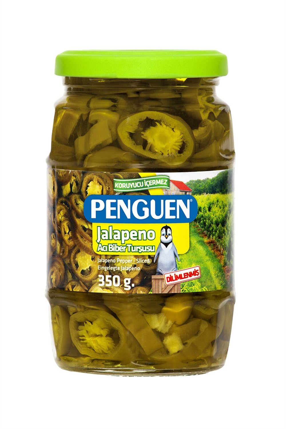 Penguen Turşu Jelapone Cam 350 Gr