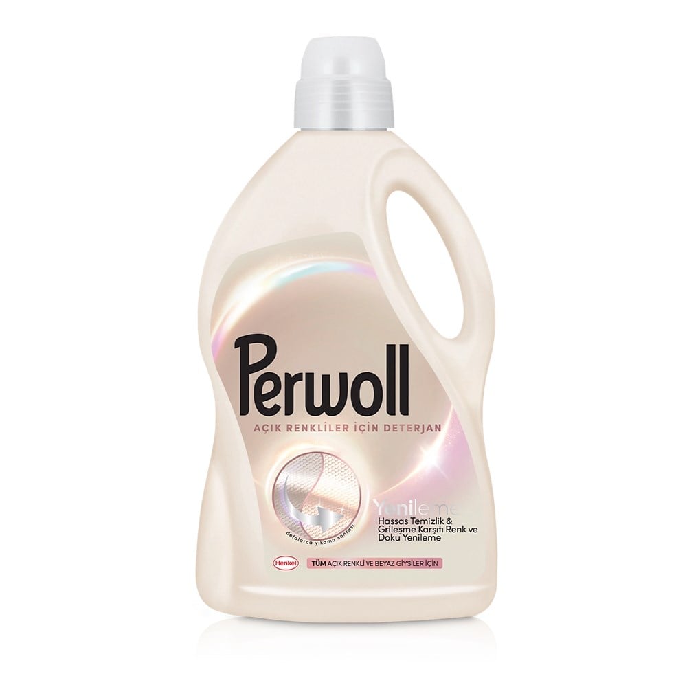 Sıvı Çamaşır DeterjanıPerwoll Yenileme&Onarım Açık Renkli 3.96 lt (72 Yıkama)