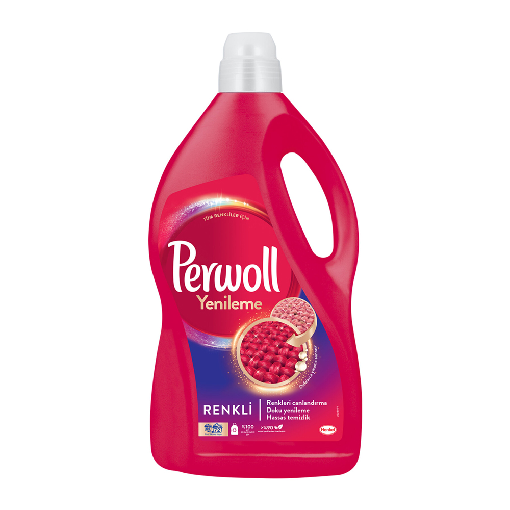Sıvı Çamaşır DeterjanıPerwoll Yenileme&Onarım Renkli 3.96 lt (72 Yıkama)