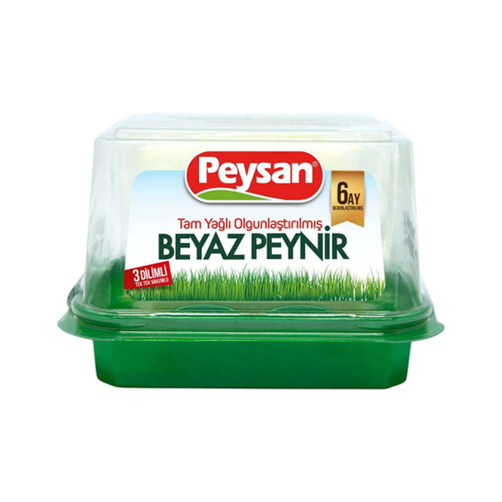 İnek PeyniriPeysan Edirne Klaik Beyaz Peynir Tam Yağlı 3 Dilim 425 g