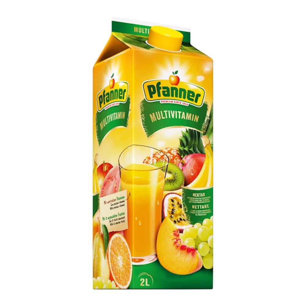 Meyve SuyuPfanner Meyveli İçecek Multi Vitamin Karışık Meyveli 2 lt