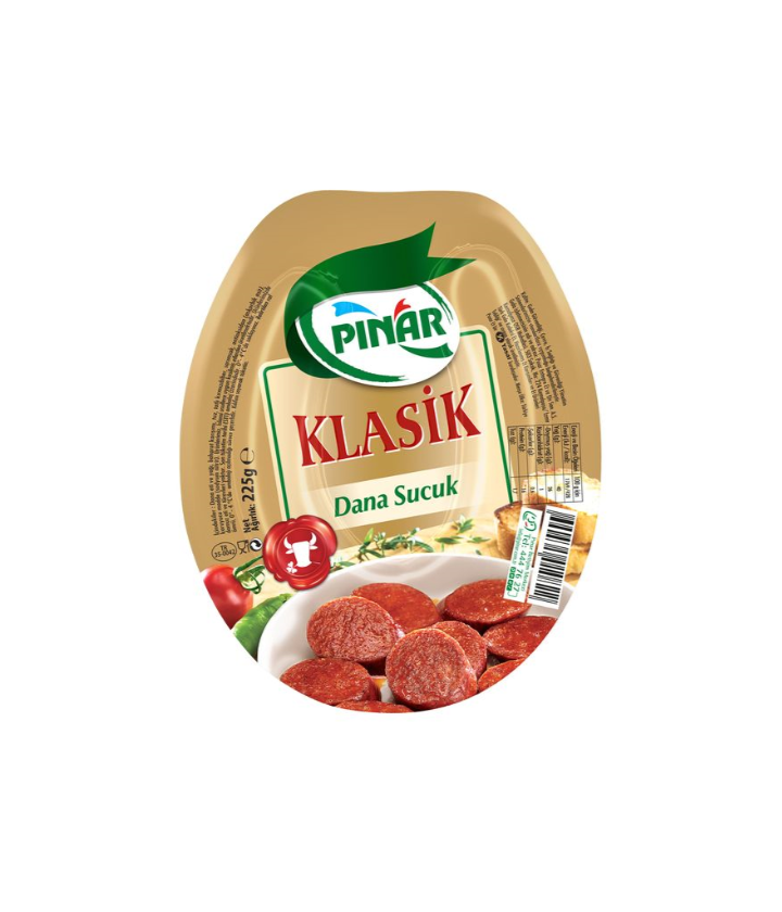 SucukPınar Klasik Dana Sucuk 180 Gr