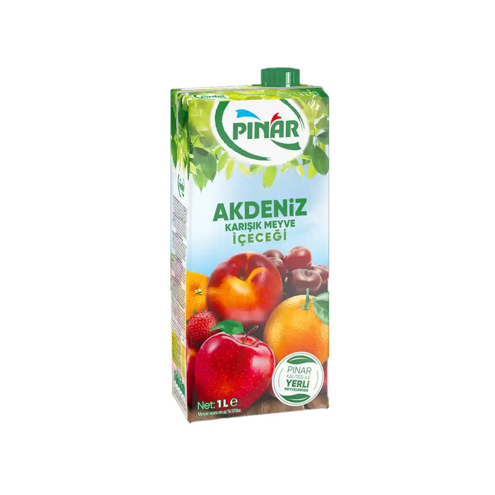 Pınar Meyve Suyu Akdeniz Kokteyli 1 L