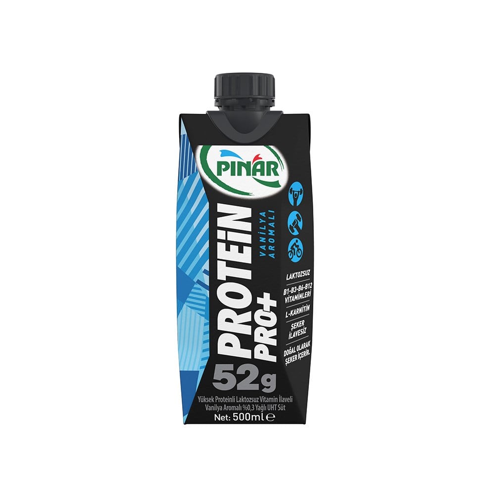 Laktozsuz SütPınar Protein Süt Pro 500 ml