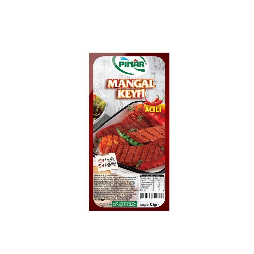 SucukPınar Sucuk Mangal Keyfi Acılı 225 Gr
