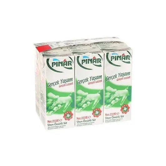 Sade SütPınar Süt Tam Yağlı 6*200 ml