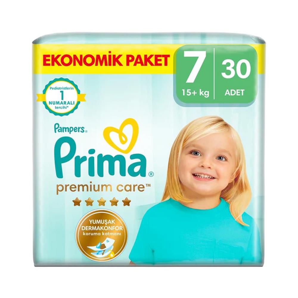 Bebek BezleriPrima Premium Care Eko 7 Beden 15+ Kg 30 Adet