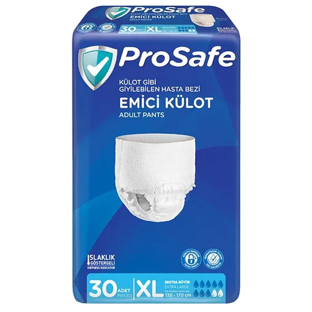Hasta Bakım ÜrünleriProsafe Emici Külot Hasta Bezi Ekstra Büyük(XLarge) 30 lu