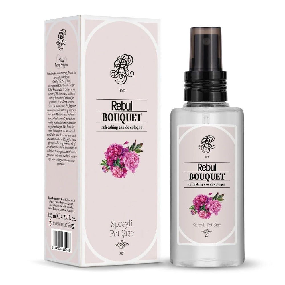 KolonyalarRebul Bouquet Kolonya Spreyli Pet Şişe 125 ml