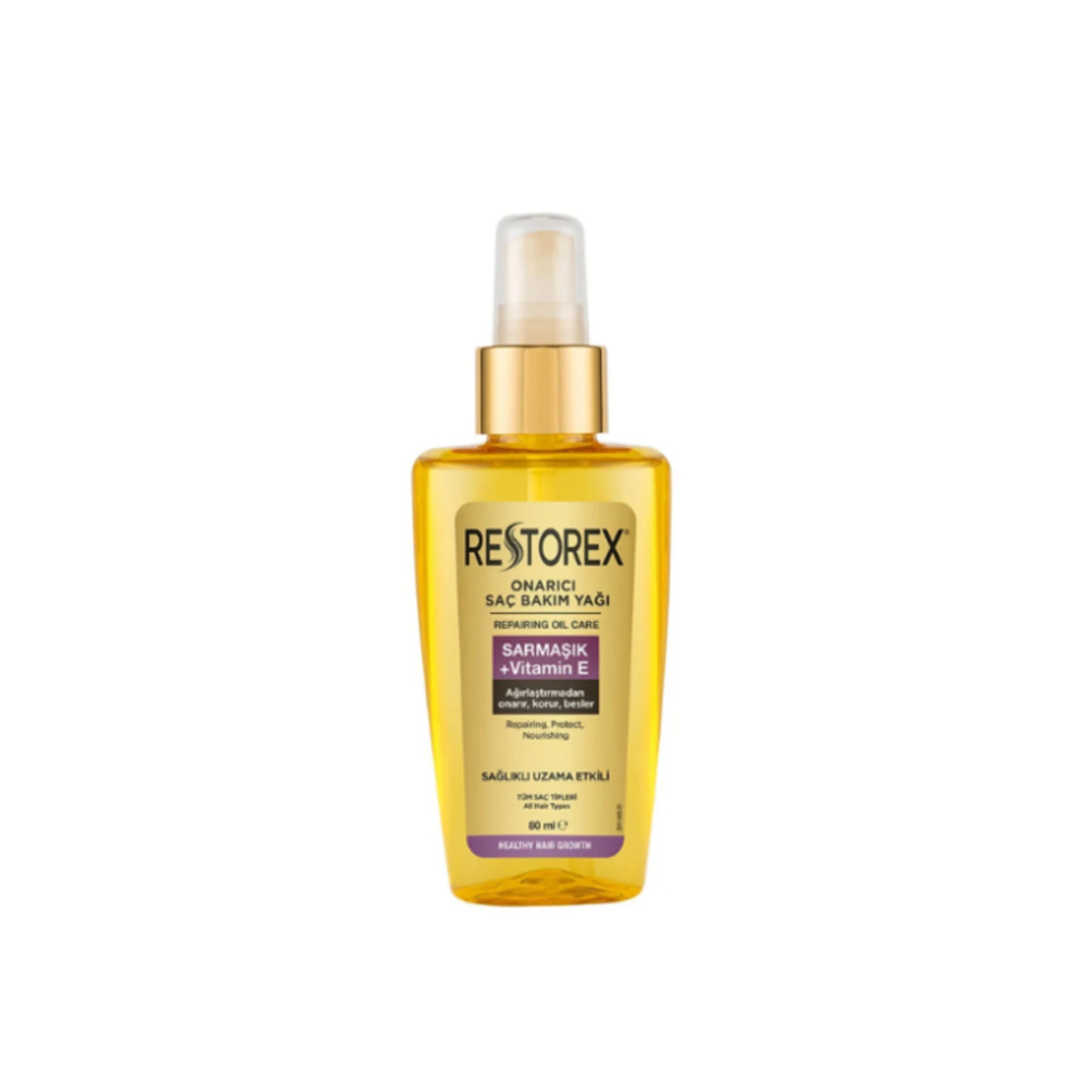 Saç OnarıcılarRestorex Sarmaşık+ Vitamin E Saç Bakım Yağı 80 ml