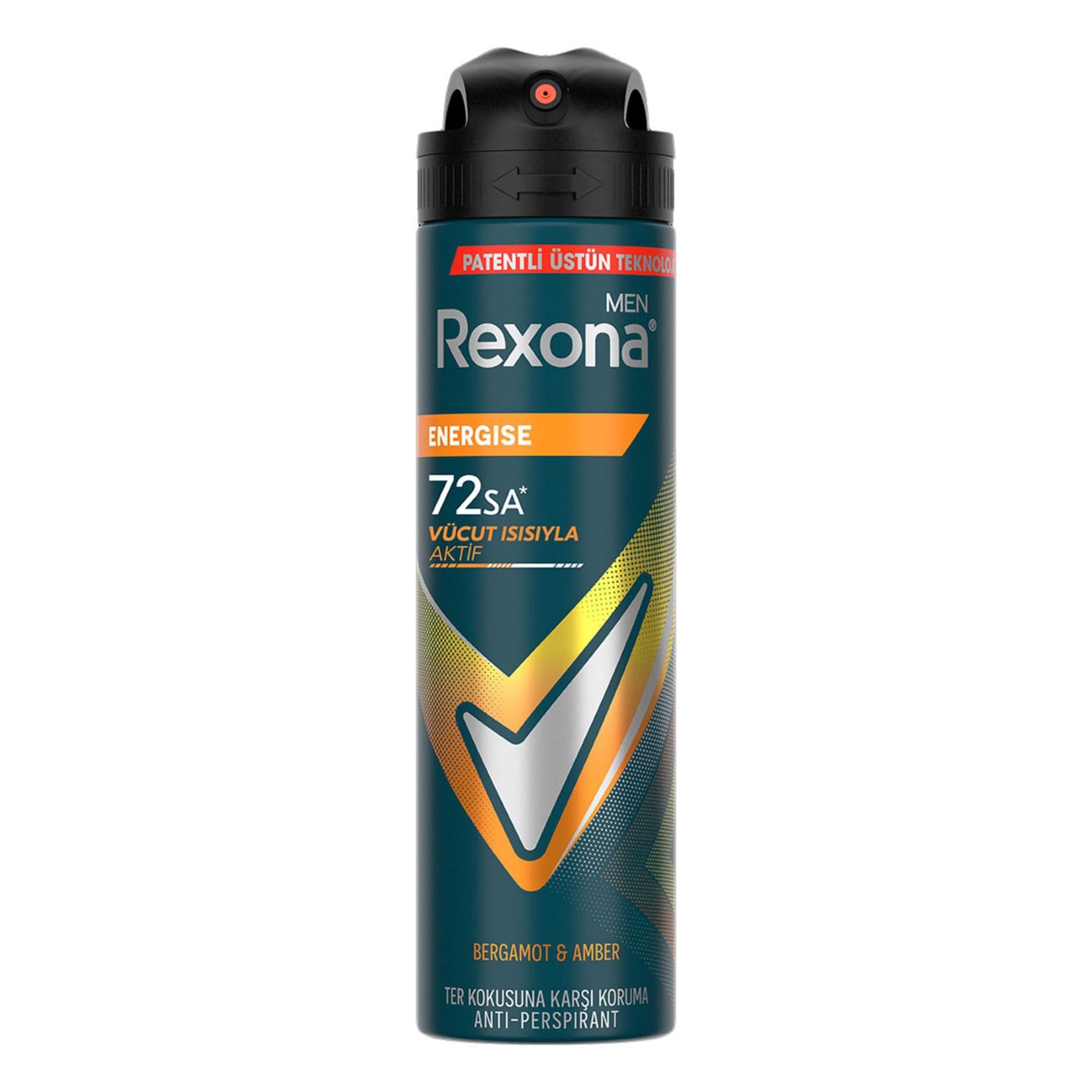 Erkek DeodorantRexona Energise Erkek Sprey Deodorant 150 ml