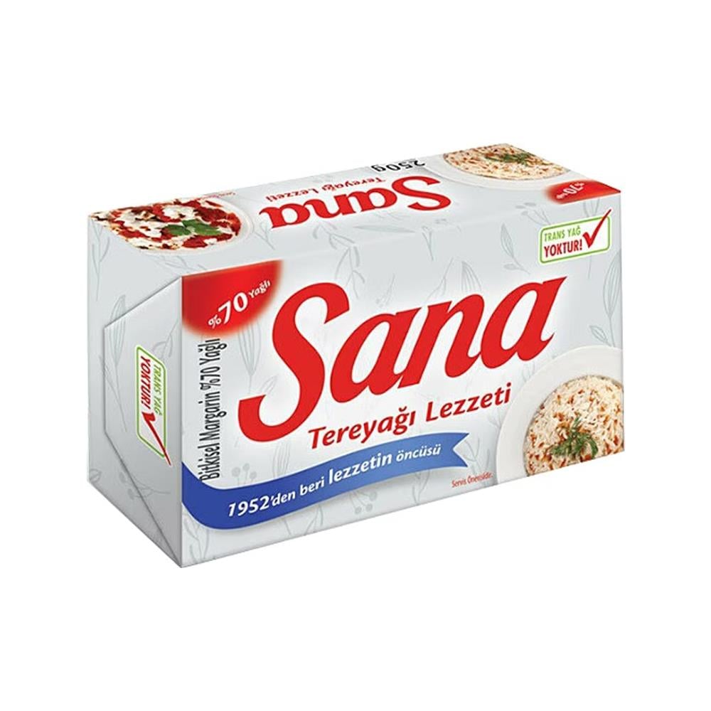 Sana Margarin TereYağı Lezzeti Paket 250 Gr