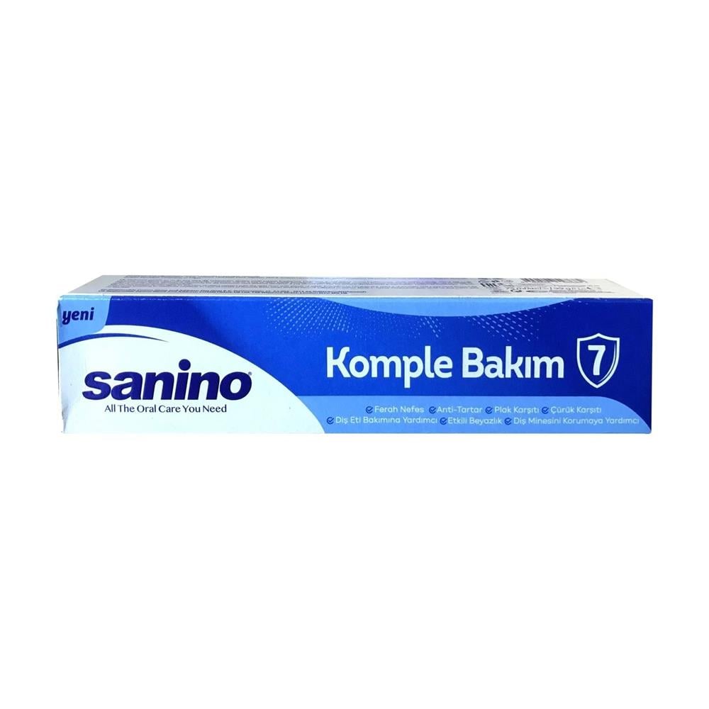 Diş MacunuSanino Komple Bakım Diş Macun 75 Ml