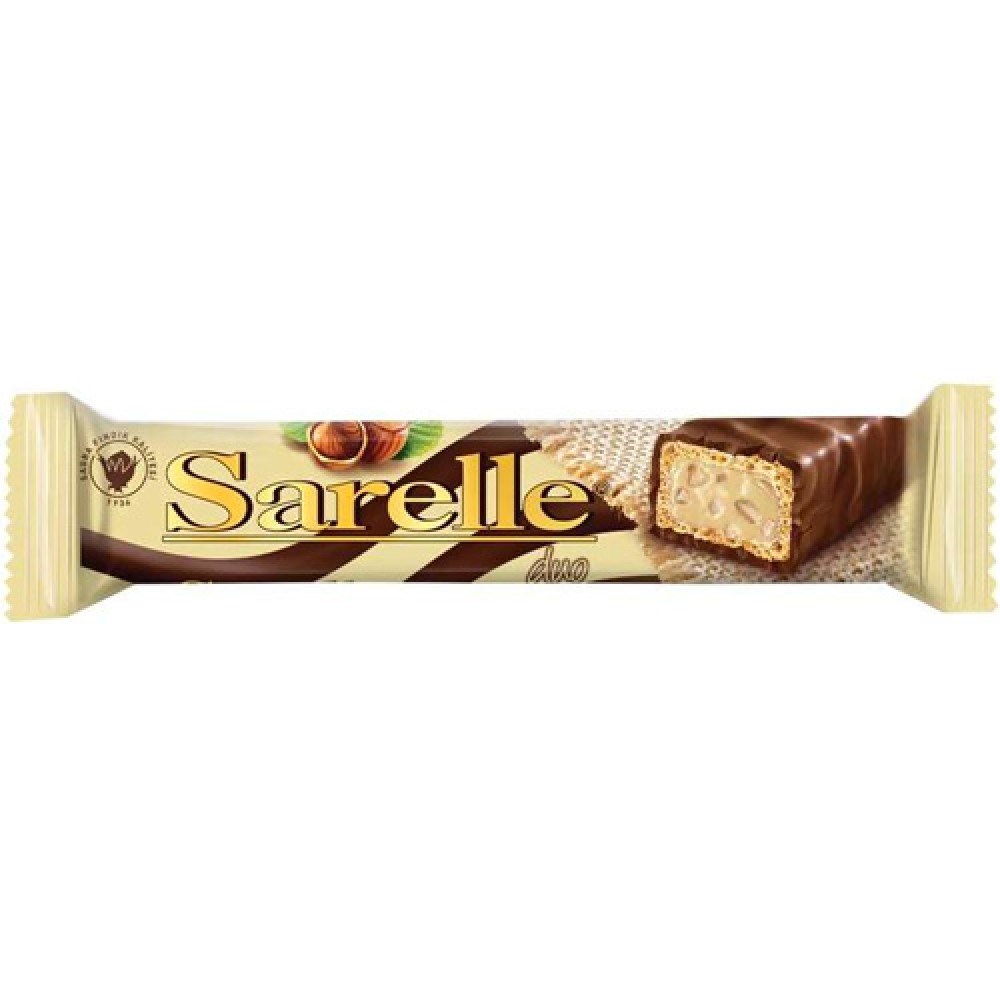 Sarelle Duo Çikolatalı Gofret 33 Gr